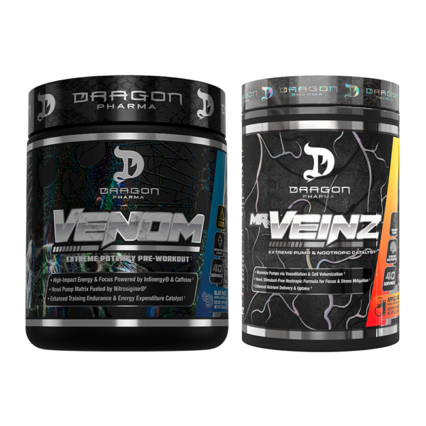 Dragon Pharma Pre Entreno Venom Y Mr Veinz