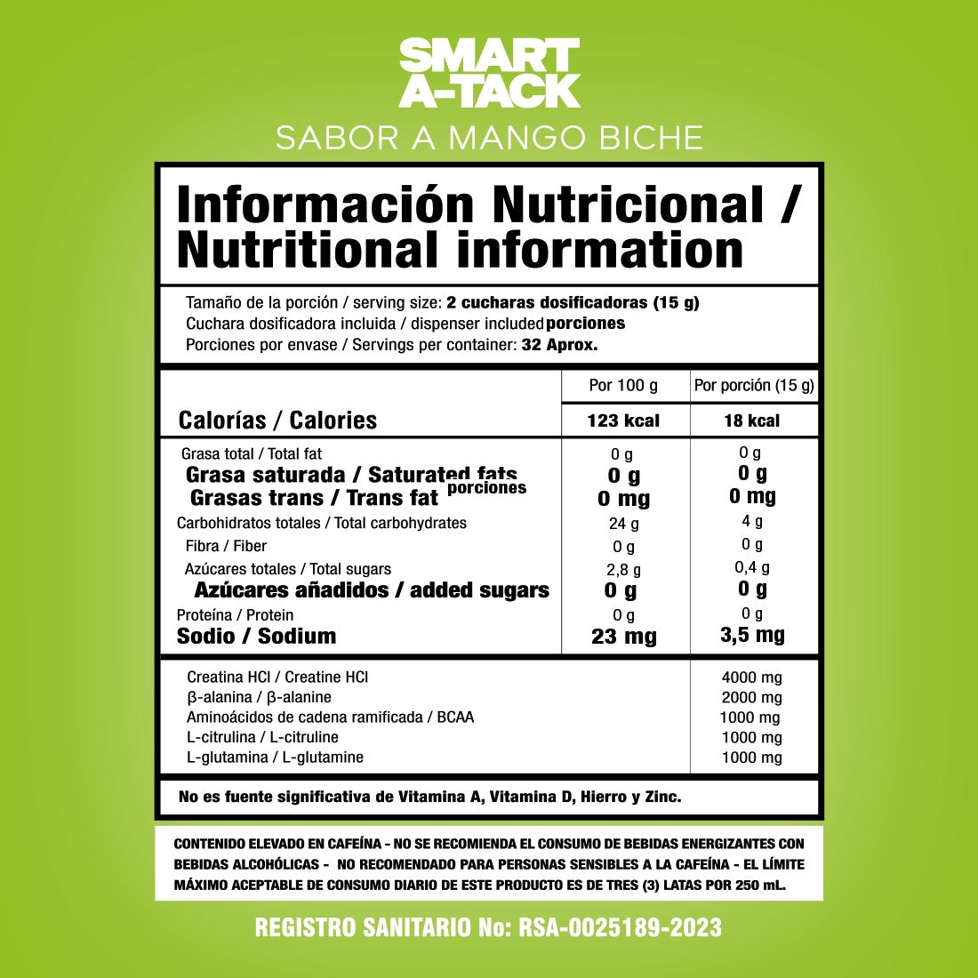 Smart Nutrition Smart Atack Creatina - Imagen 2