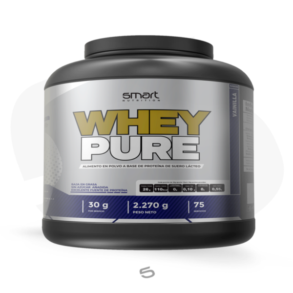 Smart Nutrition Whey Pure Proteina 5lbs