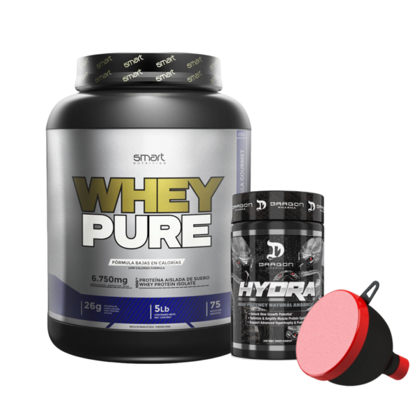 Wheypure 5lbs + Hydra + Embudo Gratis