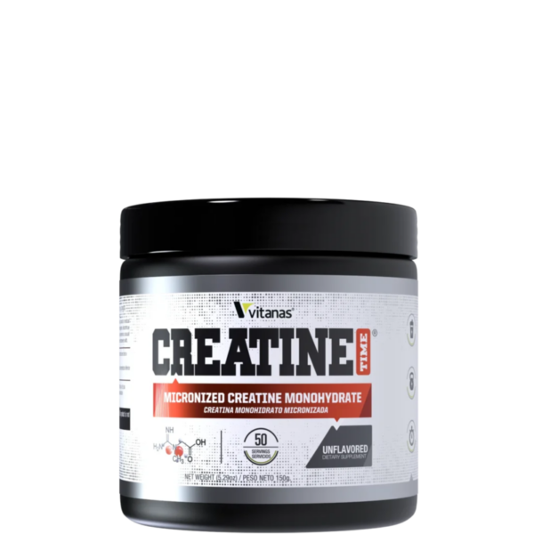 Vitanas Creatine Time Creatina 150g 50 Servicios