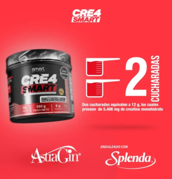Smart Nutrition Cre4 Smart Creatina - Imagen 3