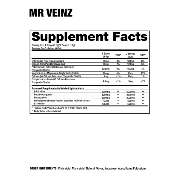 Dragon Pharma Mr. Veinz pre entreno - Imagen 2