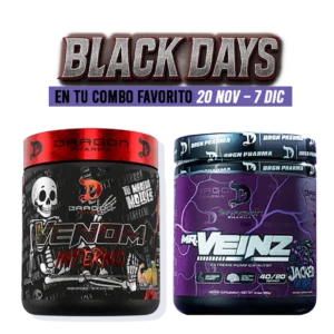 Mr. Veinz pre entreno + Venom Inferno