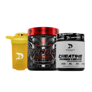 Combo Venom Inferno + Creatina Monohidratada 300gr + Shaker