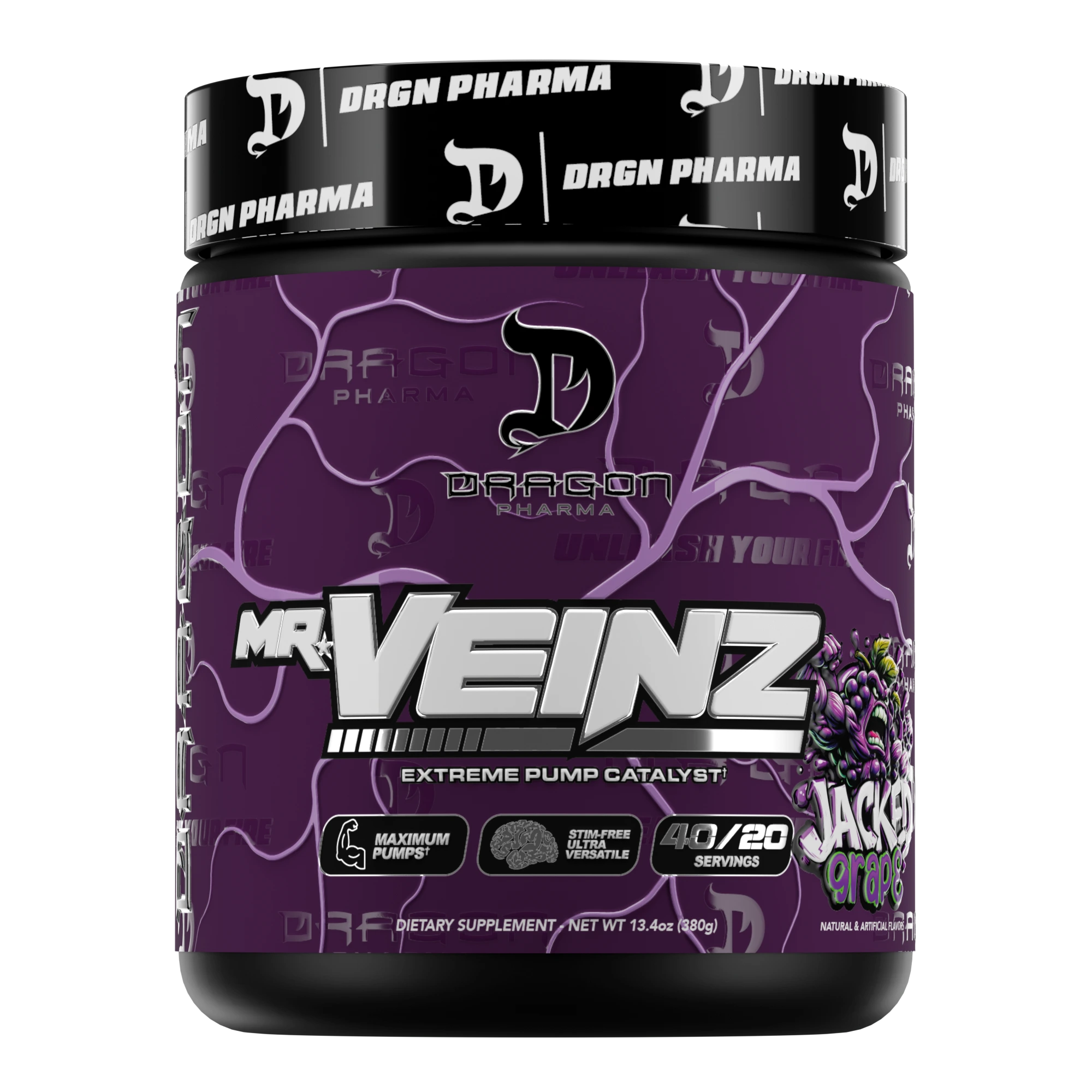 Dragon Pharma Mr. Veinz pre entreno + Embudo Gratis
