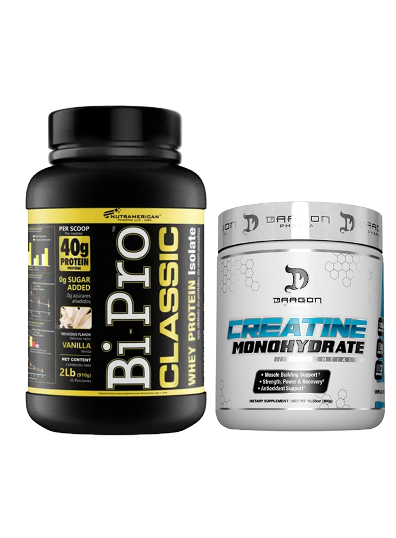 Combo Bipro Classic Proteina 2lbs + Creatina Monohidratada 300 gr