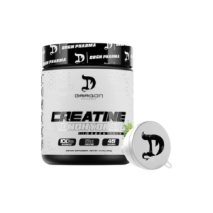 Dragon Pharma Creatina monohidratada 45 servicios con sabor + Embudo Gratis