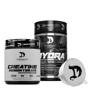 Combo Creatina Monohidratada 300GR + Hydra 120 Caps + Embudo gratis