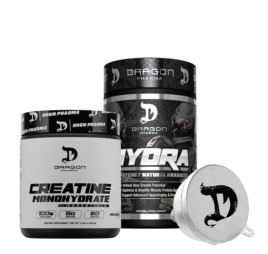 Combo Creatina Monohidratada 300GR + Hydra 120 Caps + Embudo gratis