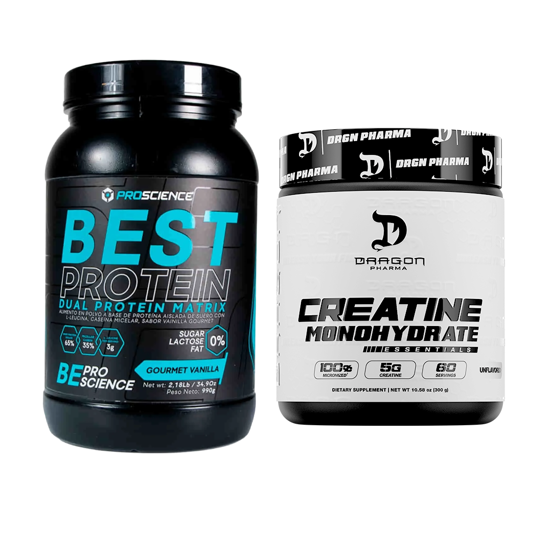 Combo Best Protein 2lb + Creatina Monohidratada 300 gr