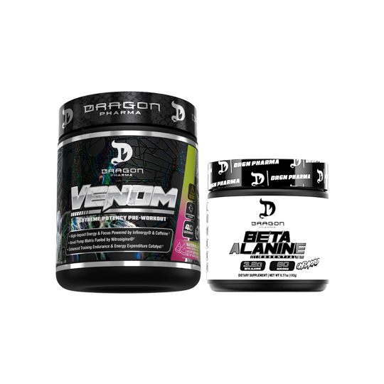 Dragon Pharma Venom Clasico 40 Servicios + ( Beta alanina 60 servs GRATIS)