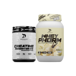 Combo Dragon Pharma WheyPhorm 2lbs + Creatina 1kg 200 servicios