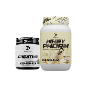 Combo Dragon Pharma Creatina Sabor 45 Servicios + WheyPhorm 2 lbs