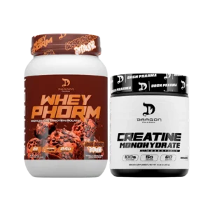 Combo Dragon Pharma Creatina 300 g + WheyPhorm 2 lbs + Embudo gratis