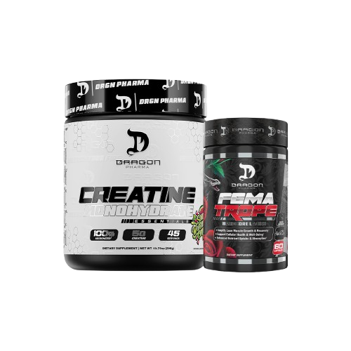 Combo Fematrope 60 Caps - Creatina monohidratada 45 servicios con sabor