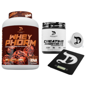 Combo Dragon Pharma Wheyphorm 5 lb + Creatina 300 g + Gramera + Embudo
