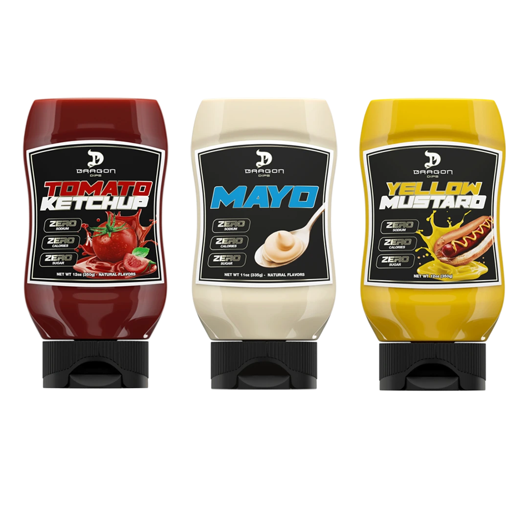 Combo Sal Dragon Dips Clásico x 3 Salsas