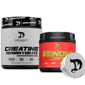 Combo Creatina Monohidratada 300GR + Venom Essential 30 Servicios + Embudo Gratis