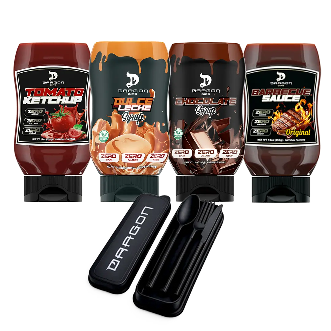 Combo mixto Dips x4 Salsas + Utensilios gratis