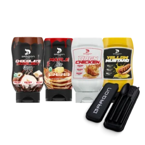 Combo mixto Dips x4 Salsas + Utensilios
