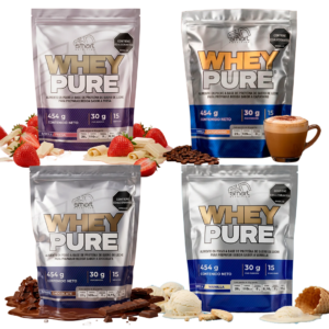 Combo 4 Whey Pure 1LB – 4 Sabores