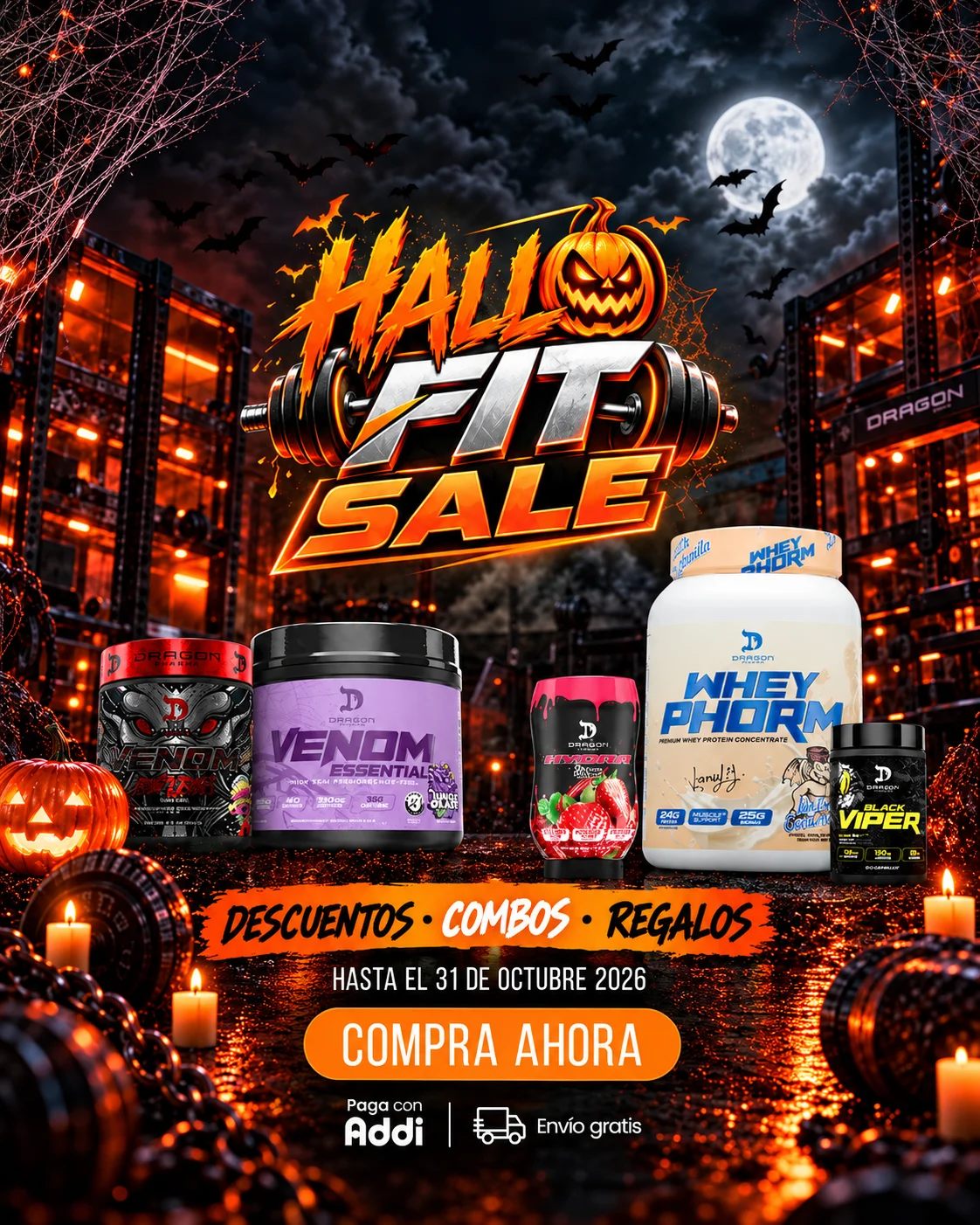 Halloween Dragon Fit Supplement Sale_mobile